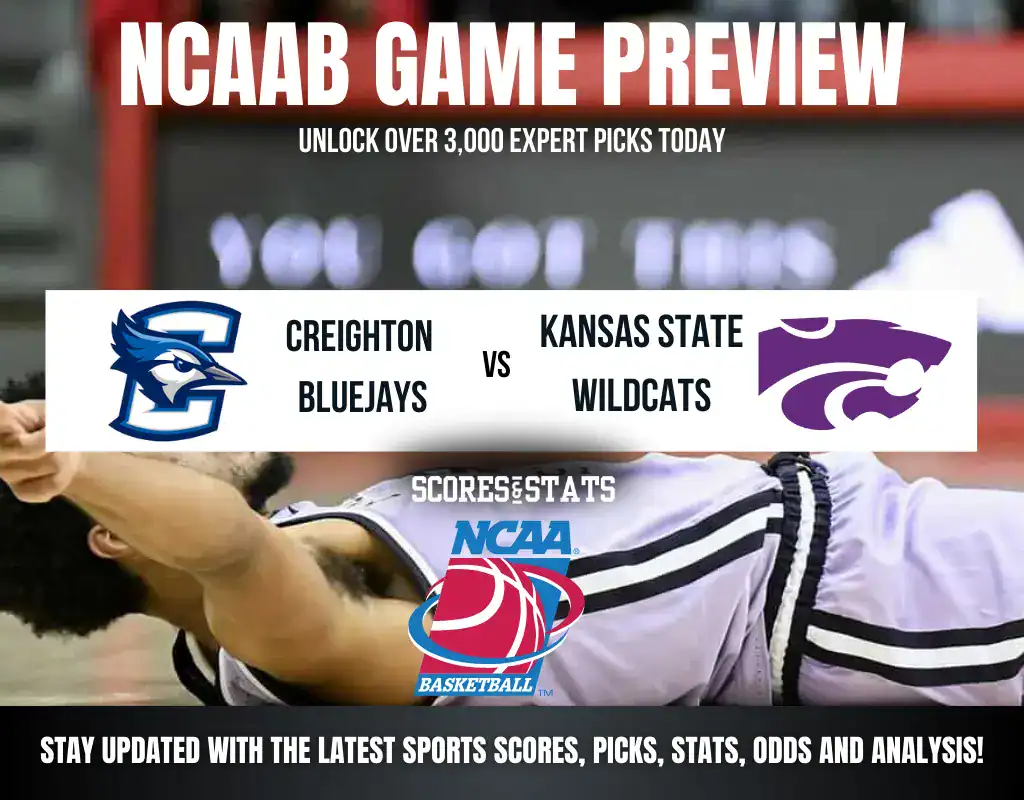 Creighton Bluejays vs Kansas State Wildcats NCAA Basketball preview, non-conference matchup in Omaha.