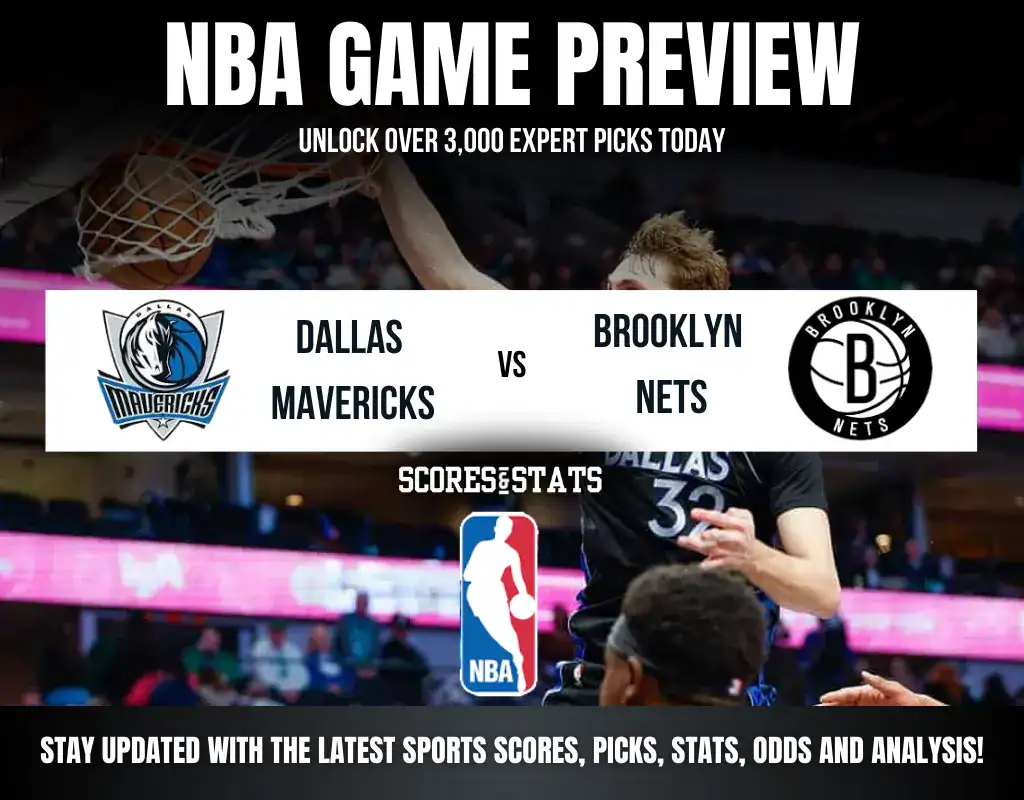 Dallas Mavericks vs Brooklyn Nets NBA preview, regular-season matchup in Dallas.