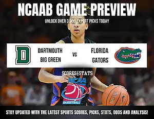 Dartmouth Big Green vs Florida Gators betting preview with odds, predictions, and best bets.