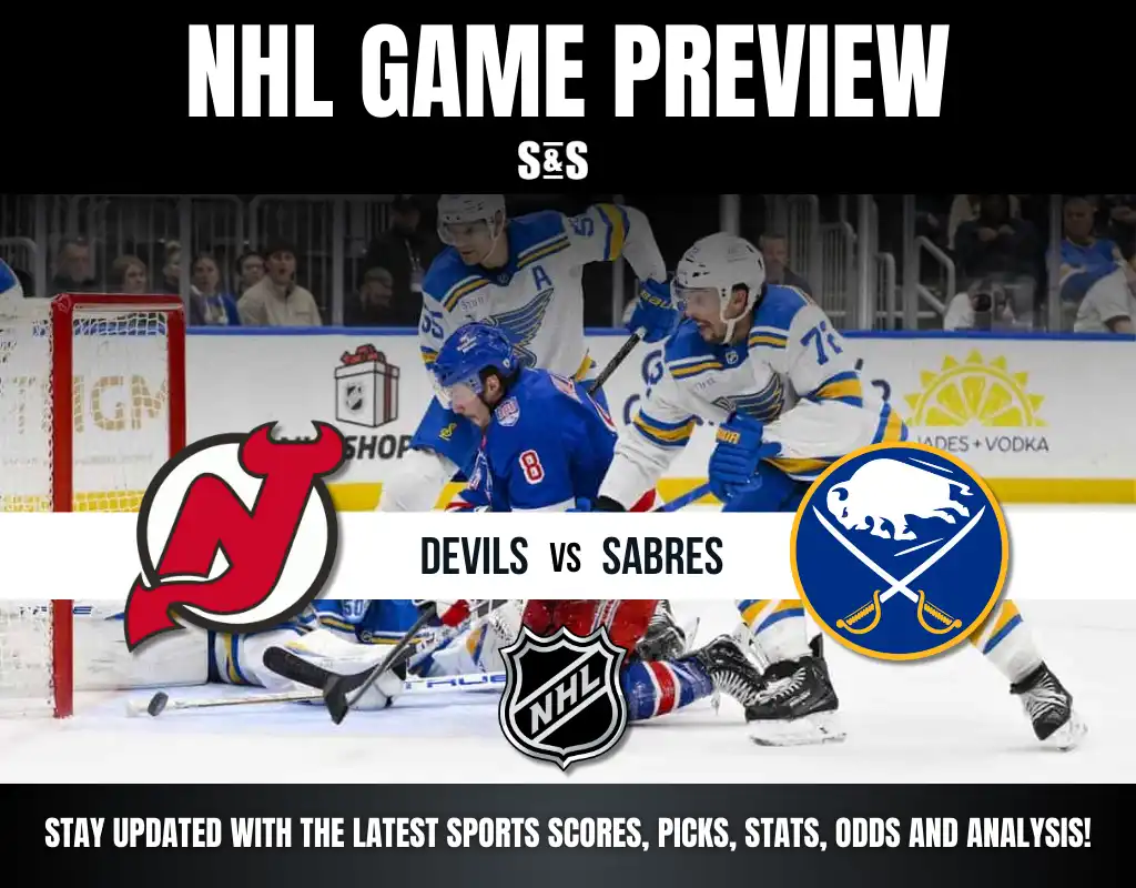Devils vs Sabres 12 22