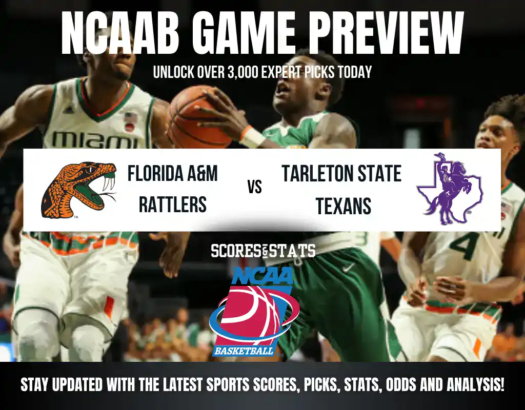 Florida A&M Rattlers vs Tarleton State Texans betting preview with odds, predictions, and best bets.