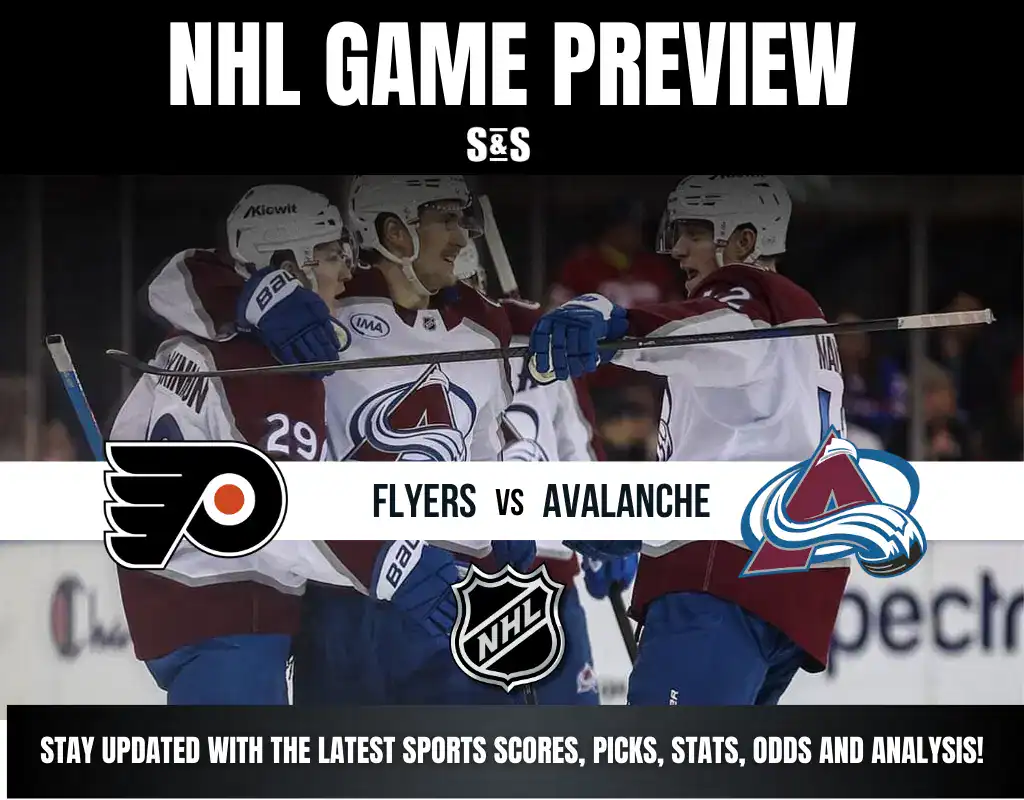 Flyers vs Avalanche 12 7