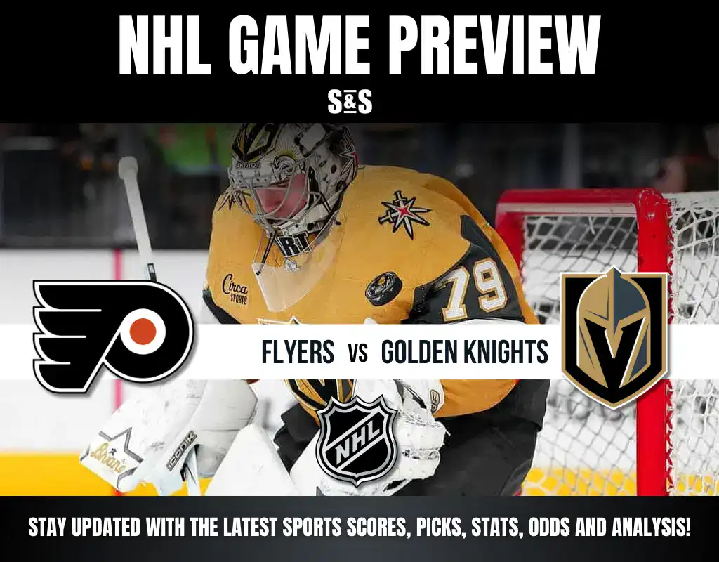 Flyers vs Golden knights 12 11