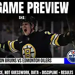 Home 21 GAME PREVIEW Boston Bruins vs Edmonton Oilers