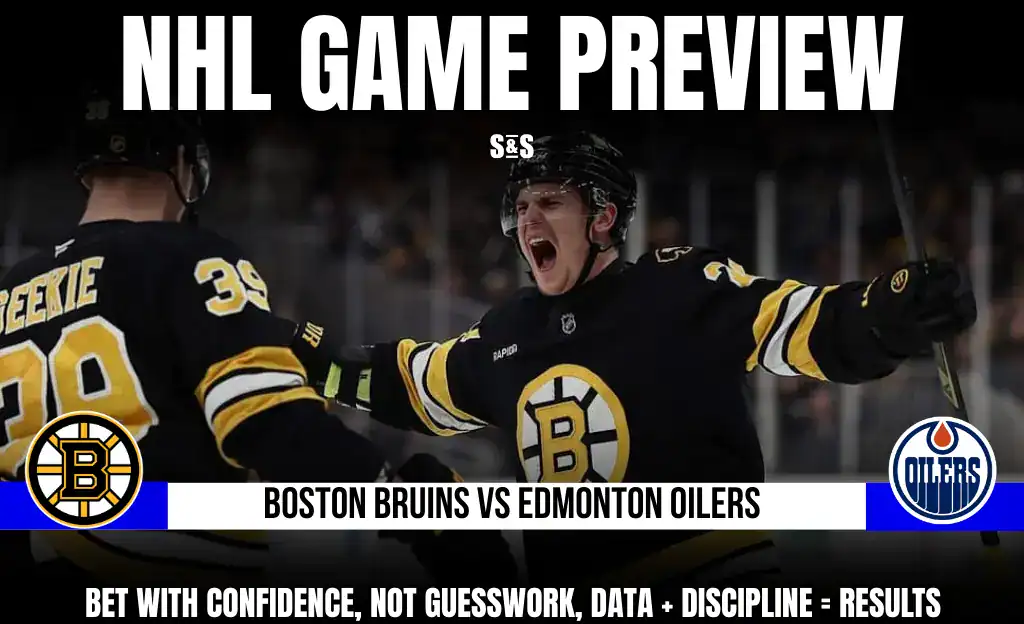 Previews 6 GAME PREVIEW Boston Bruins vs Edmonton Oilers