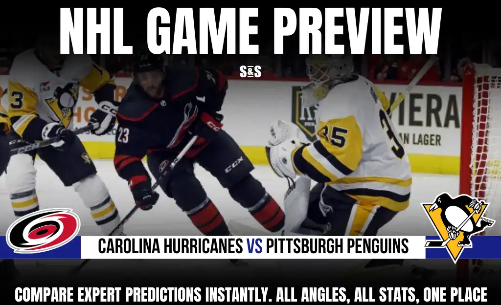 GAME PREVIEW Carolina Hurricanes vs Pittsburgh Penguins