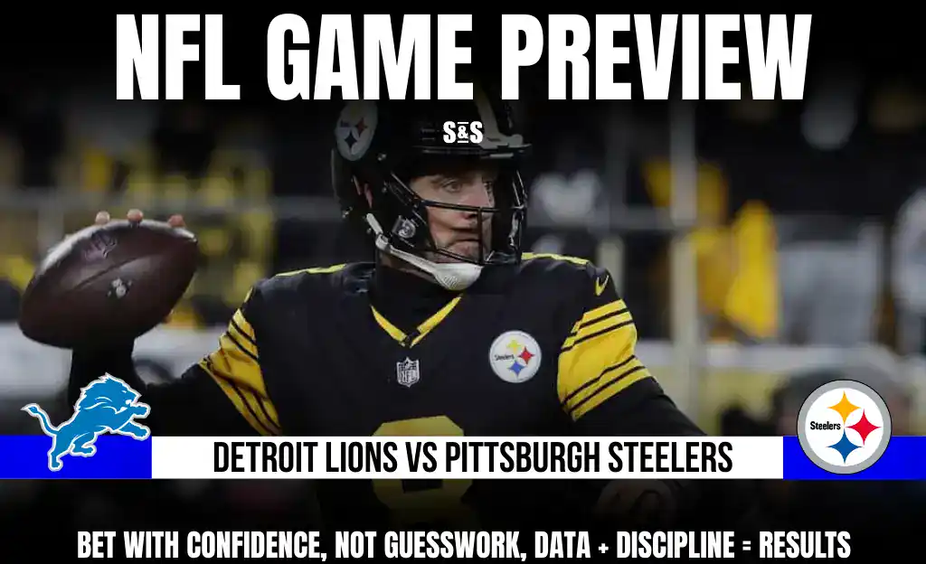 GAME PREVIEW Detroit Lions vs Pittsburgh Steelers