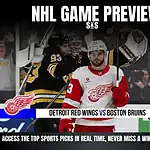 GAME PREVIEW Detroit Red Wings vs Boston Bruins