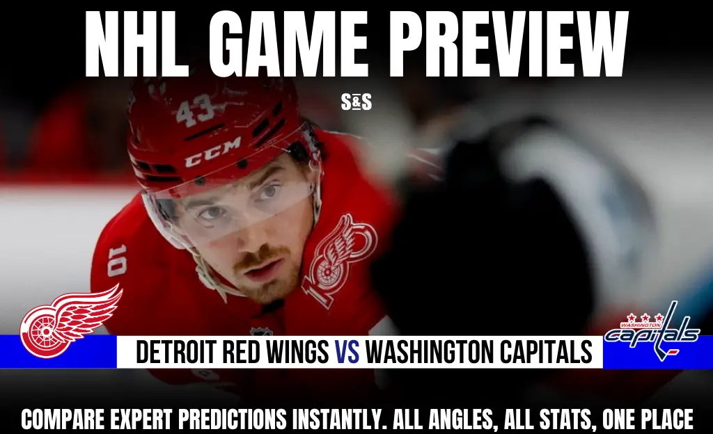GAME PREVIEW Detroit Red Wings vs Washington Capitals