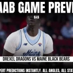 GAME PREVIEW Drexel Dragons vs Maine Black Bears