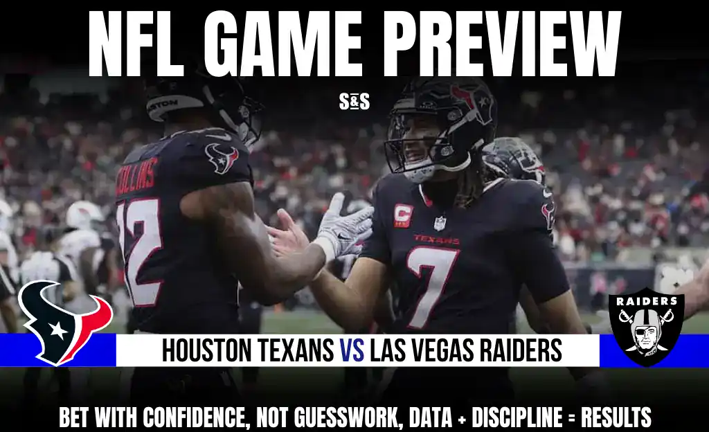 GAME PREVIEW Houston Texans vs Las Vegas Raiders