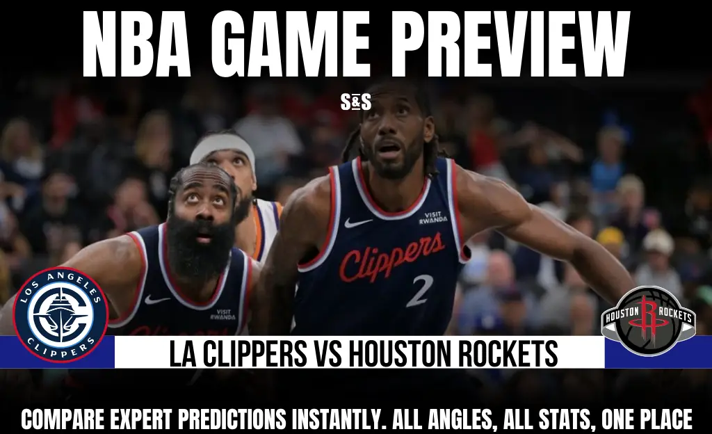 GAME PREVIEW La Clippers vs Houston Rockets