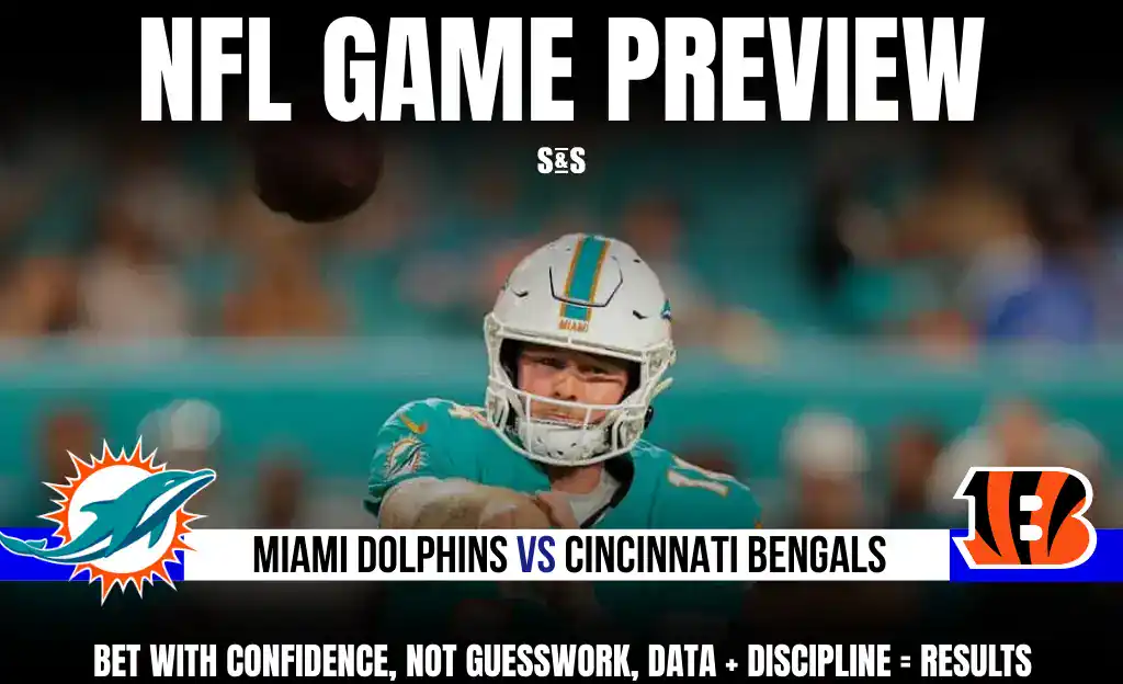 GAME PREVIEW Miami Dolphins vs Cincinnati Bengals