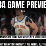 GAME PREVIEW Minnesota Timberwolves vs New York Knicks