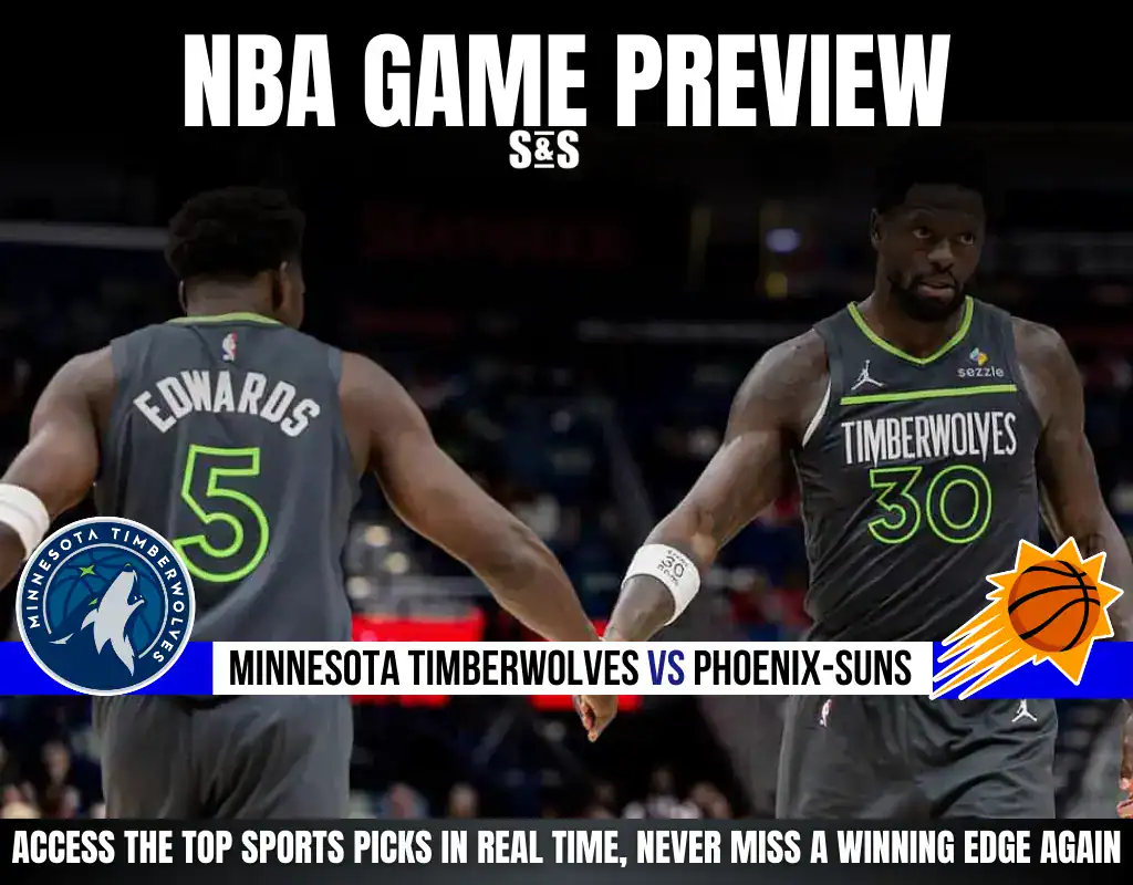 GAME PREVIEW Minnesota Timberwolves vs Phoenix suns