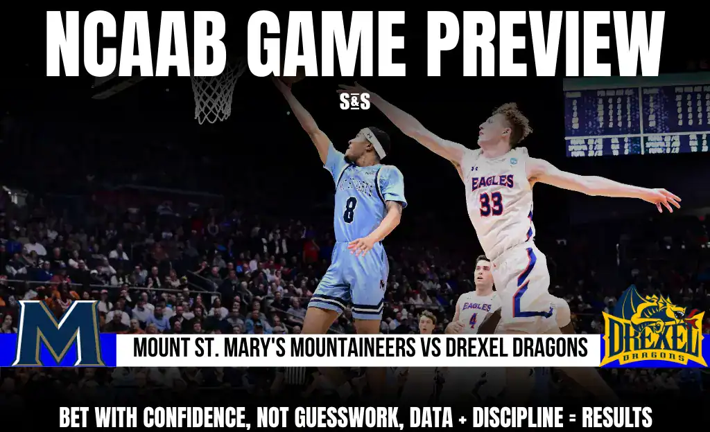 NCAAB 4 GAME PREVIEW Mount St. Marys Mountaineers vs Drexel Dragons