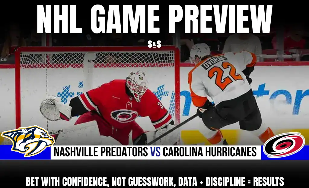 GAME PREVIEW Nashville Predators vs Carolina Hurricanes