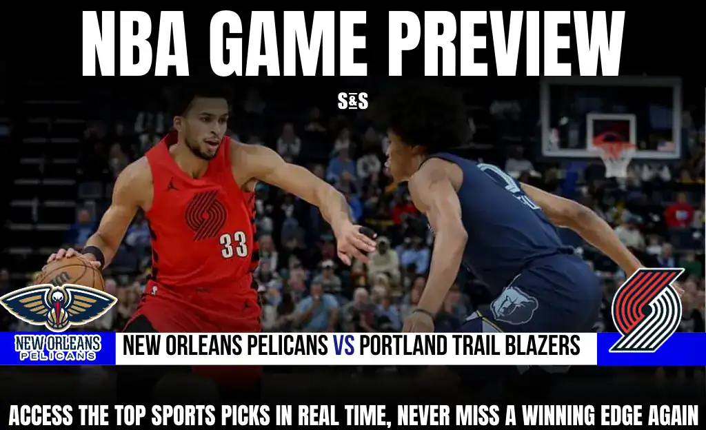 4 GAME PREVIEW New Orleans Pelicans vs Portland Trail Blazers