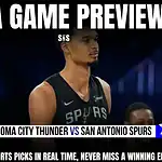 Home 12 GAME PREVIEW Oklahoma City Thunder vs San Antonio Spurs