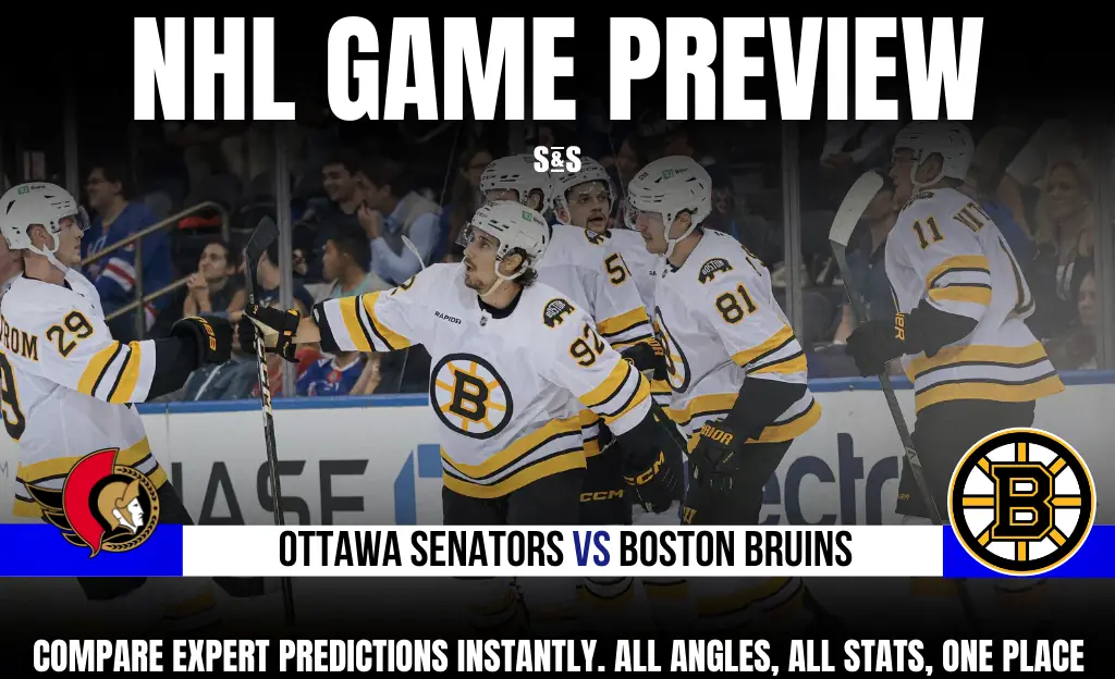 GAME PREVIEW Ottawa Senators vs Boston Bruins