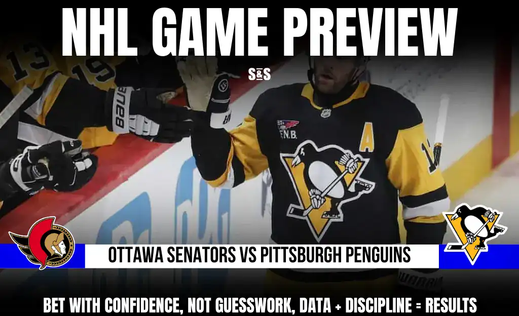 GAME PREVIEW Ottawa Senators vs Pittsburgh Penguins