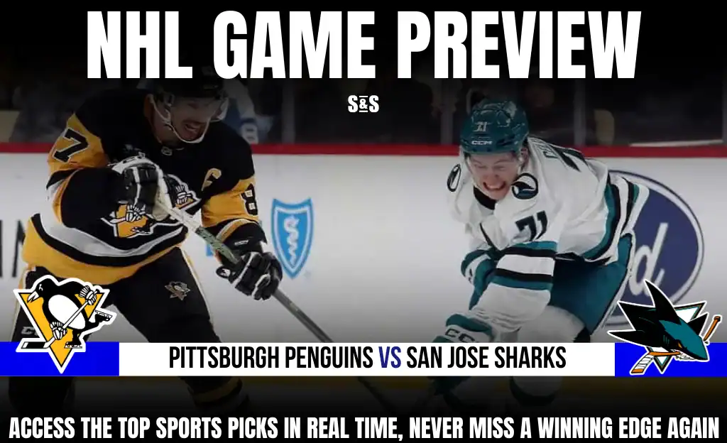 GAME PREVIEW Pittsburgh Penguins vs San Jose Sharks