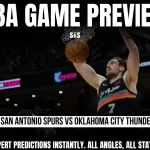 GAME PREVIEW San Antonio Spurs vs Oklahoma City Thunder