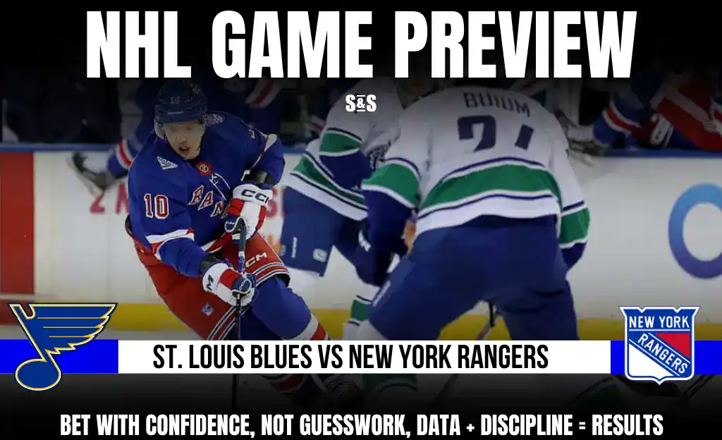 NHL 2 GAME PREVIEW St. Louis Blues vs New York Rangers