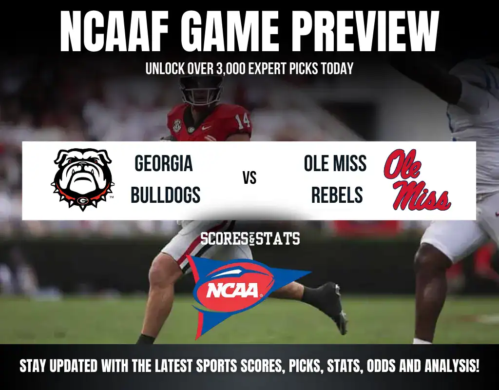 Sugar Bowl CFP betting preview featuring Georgia Bulldogs vs Ole Miss Rebels with odds and predictions.