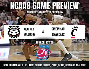 Georgia Bulldogs vs Cincinnati Bearcats NCAA Basketball preview, Holiday Hoopsgiving matchup in Atlanta.