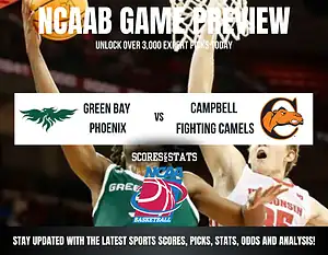 Green Bay Phoenix vs Campbell Fighting Camels betting preview with odds, predictions, and best bets.