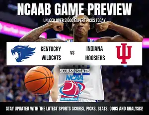 Kentucky Wildcats vs Indiana Hoosiers NCAA Basketball preview, non-conference matchup at Rupp Arena.