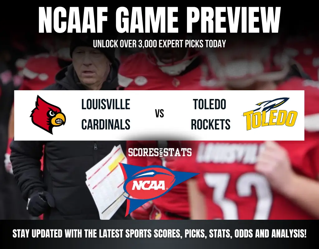 Boca Raton Bowl betting preview featuring Louisville Cardinals vs Toledo Rockets with odds and predictions.