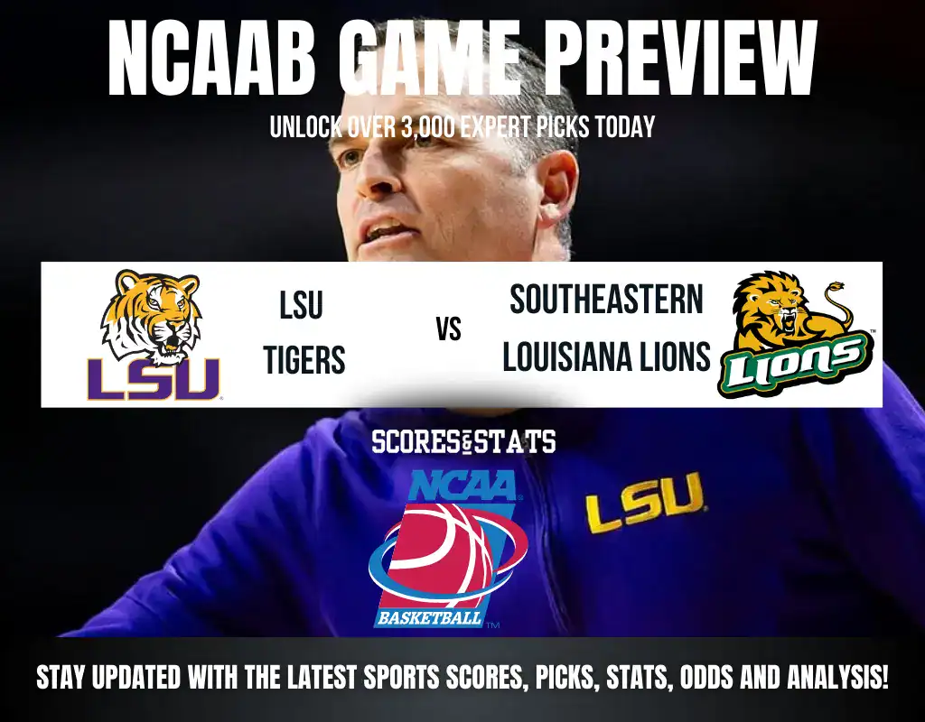 LSU Tigers vs Southeastern Louisiana Lions betting preview with odds, predictions, and best bets.