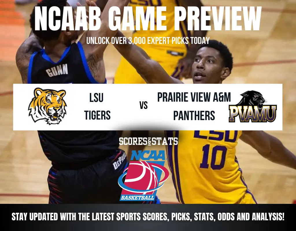 LSU Tigers vs Prairie View A&M Panthers betting preview with odds, predictions, and best bets.