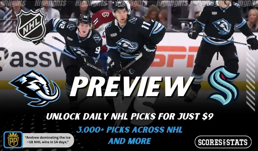 Utah Mammoth players facing the Seattle Kraken during an NHL game, matchup preview for December 12, 2025