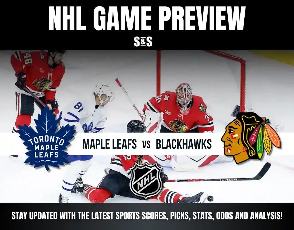 Maple Leafs vs Blackhawks 12 16