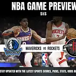 Mavericks vs Rockets 12 6 1