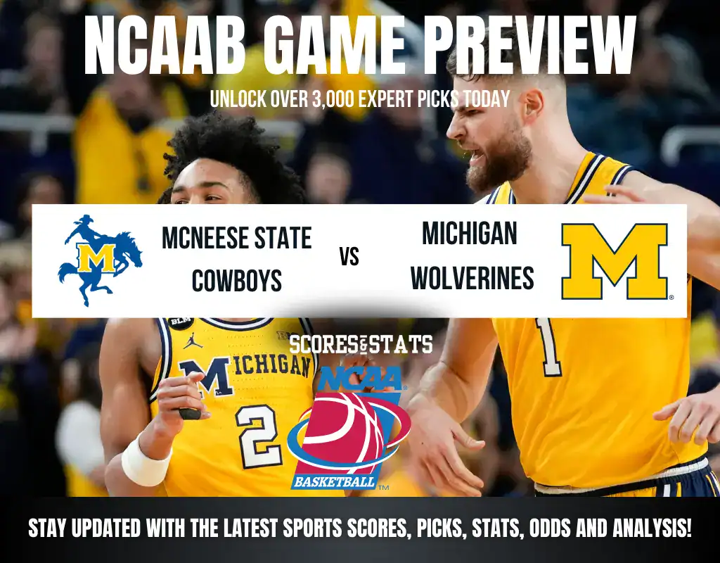 McNeese State Cowboys vs Michigan Wolverines betting preview with odds, predictions, and best bets.