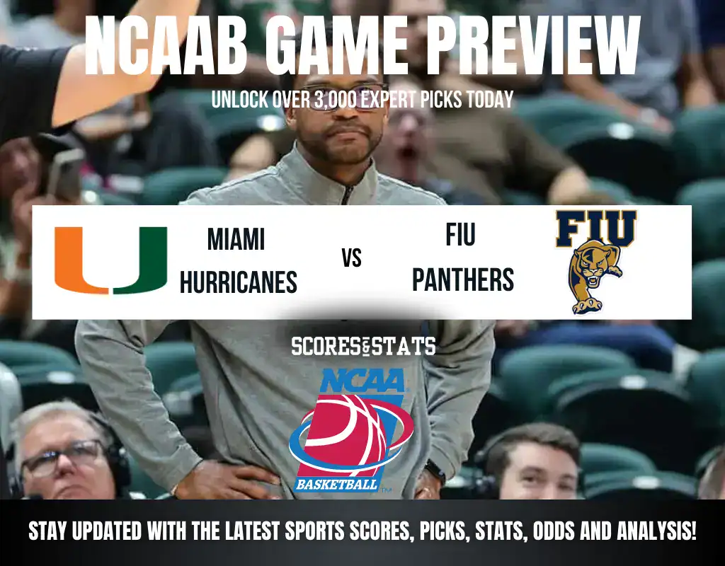 Previews 7 Miami Hurricanes vs FIU Panthers NCAA Basketball preview, non-conference rivalry matchup in Coral Gables.