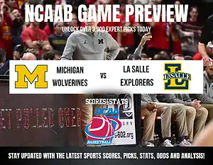 Michigan Wolverines vs La Salle Explorers betting preview with odds, predictions, and best bets.