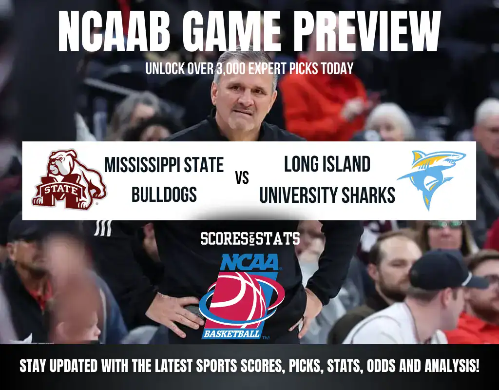 Previews 9 Mississippi State Bulldogs vs LIU Sharks NCAA Basketball preview, non-conference matchup in Starkville.