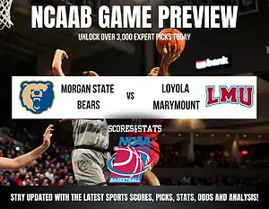Morgan State Bears vs Loyola Marymount Lions betting preview with odds, predictions, and best bets.