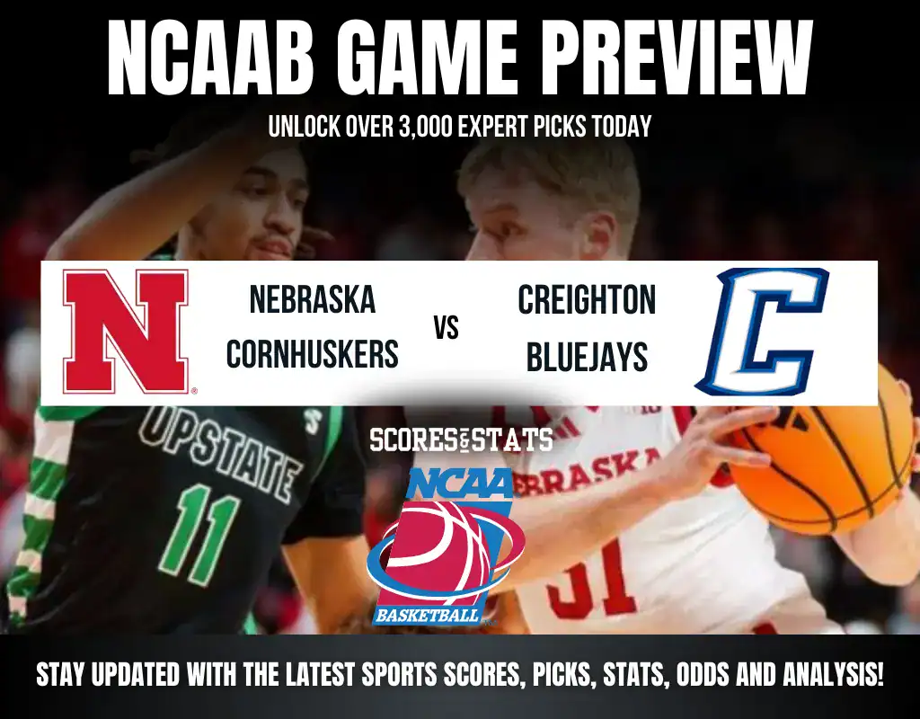 Nebraska Cornhuskers vs Creighton Bluejays NCAA Basketball preview, non-conference rivalry matchup at Pinnacle Bank Arena.