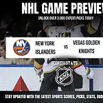 Home 18 New York Islanders vs Vegas Golden Knights NHL preview, regular-season matchup in Elmont.