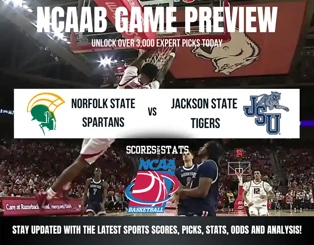 Norfolk State Spartans vs Jackson State Tigers betting preview with odds, predictions, and best bets.