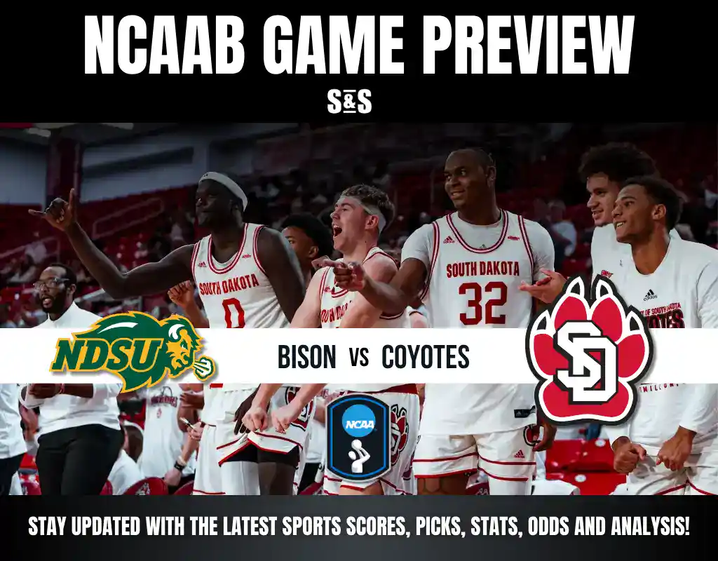 North Dakota State Bison vs South Dakota Coyotes 12 31