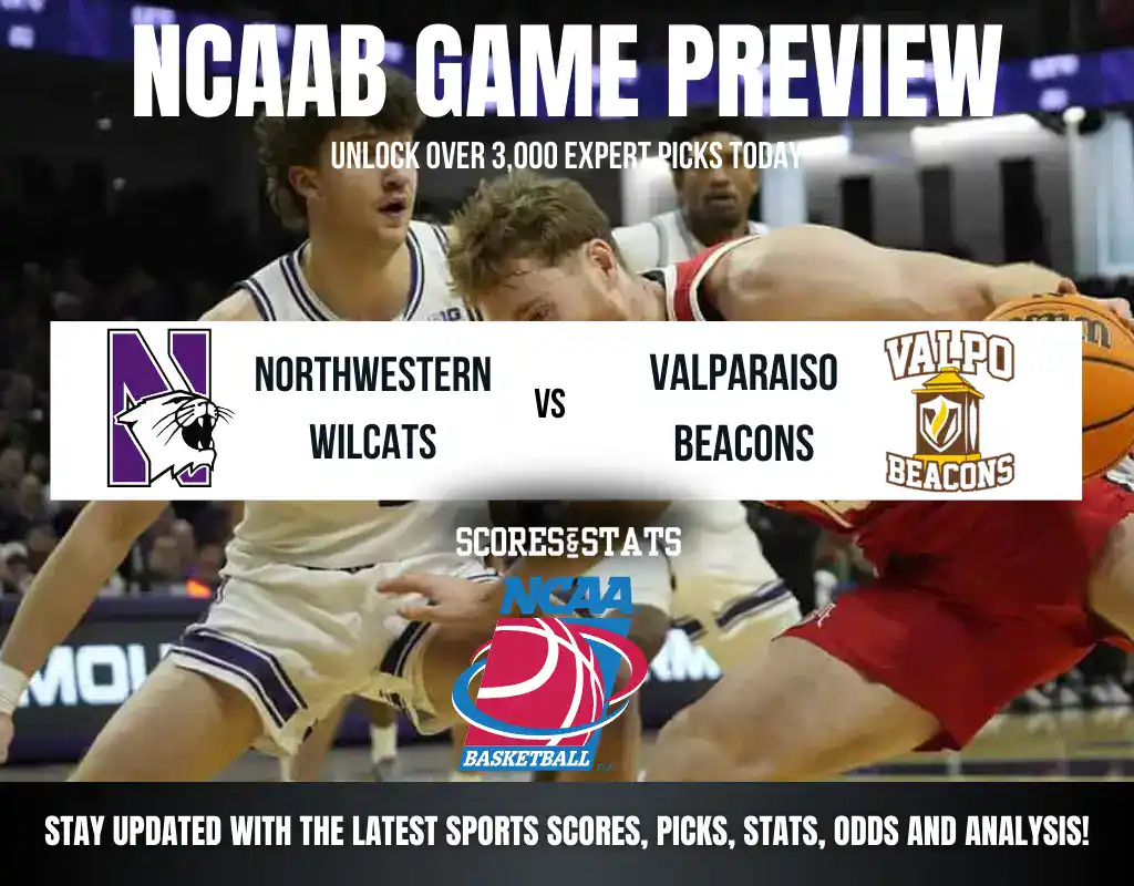 Previews 10 Northwestern Wildcats vs Valparaiso Beacons NCAA Basketball preview, non-conference matchup in Evanston.