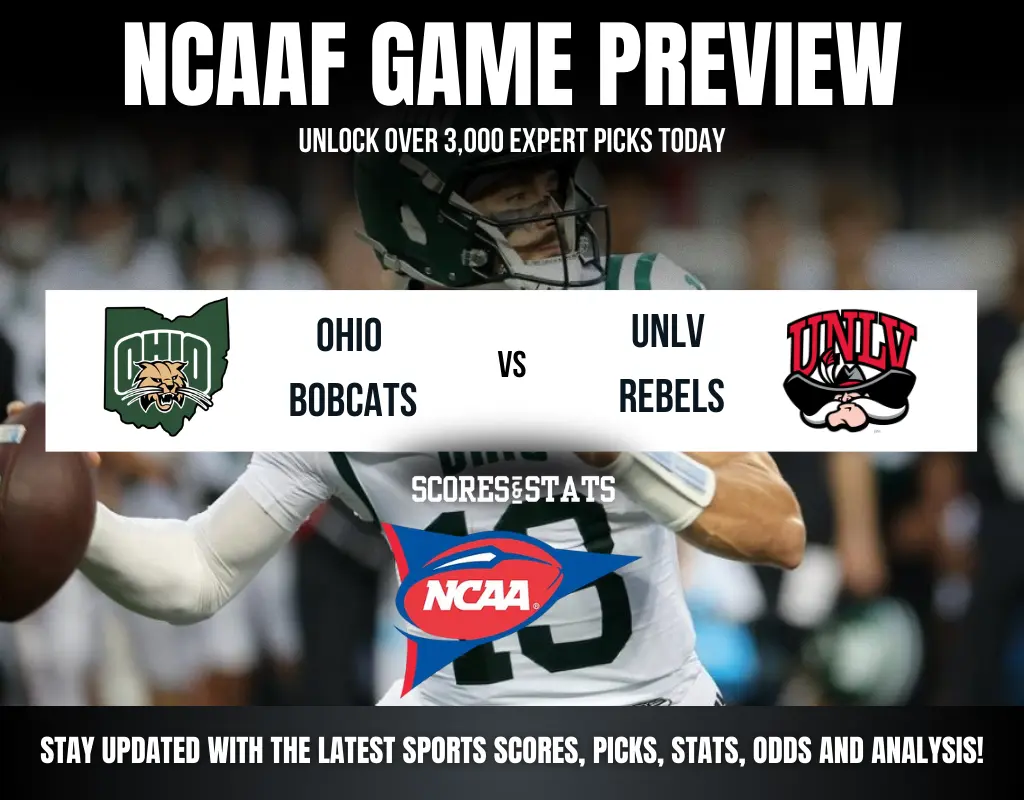 Frisco Bowl betting preview featuring Ohio Bobcats vs UNLV Rebels with odds and predictions.