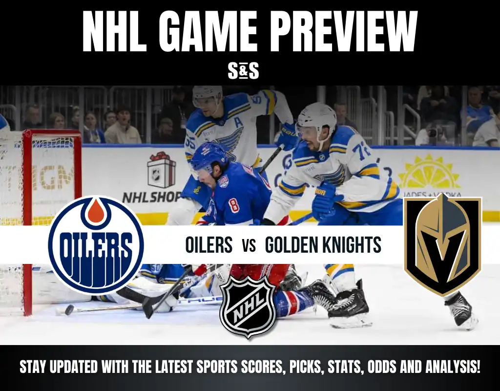 Oilers vs Golden Knights 12 22